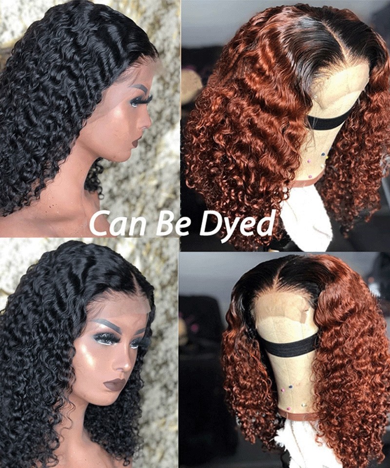 curly bob wigs for black women