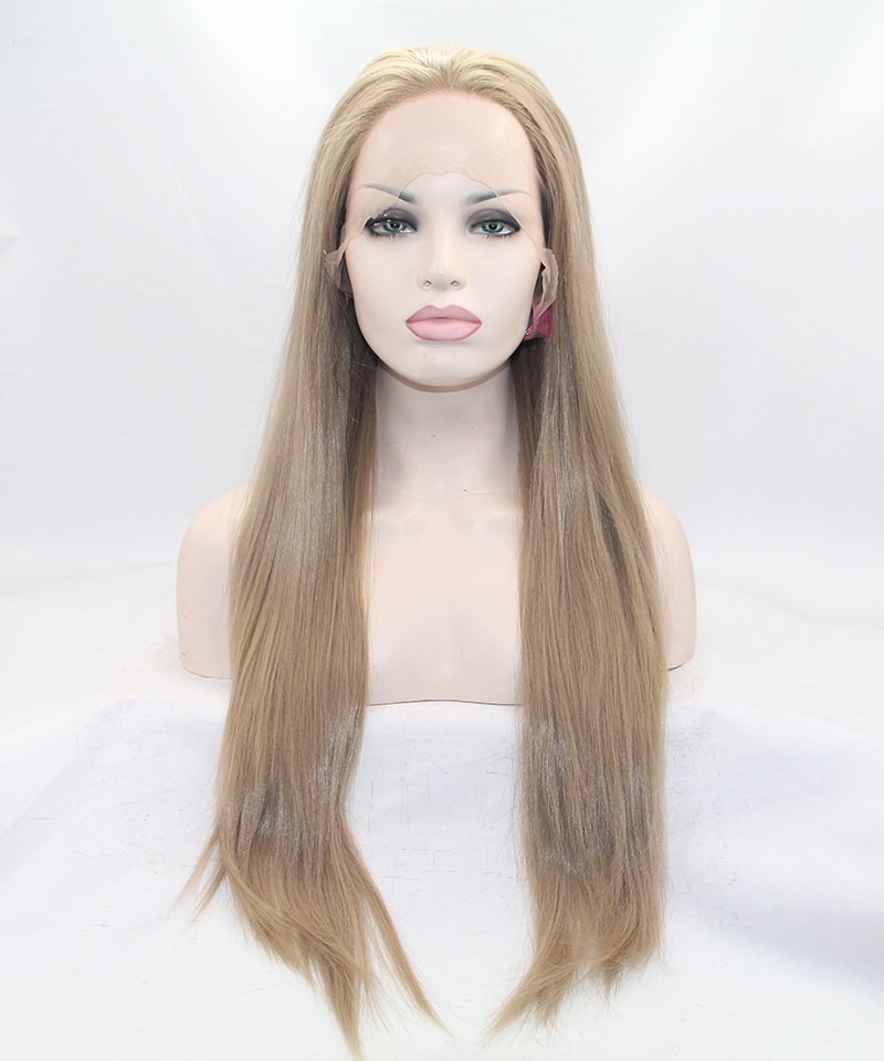 Ash Blonde Synthetic Wig For Black Women Msbuy Com